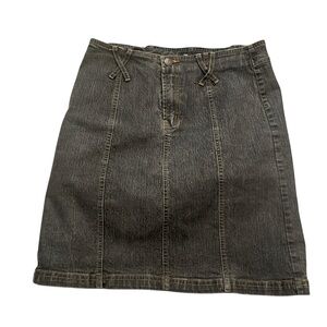 Vintage y2k early 2000s denim skirt